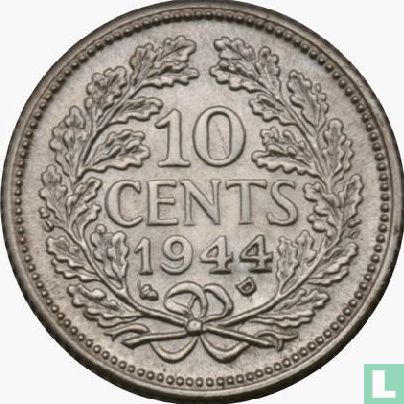 Netherlands 10 cents 1944 (D) - Image 1