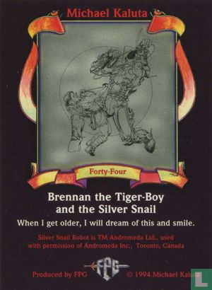 Brennan the Tiger-Boy and the Silver Snail - Afbeelding 2