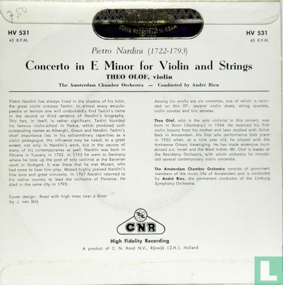 Concerto in E minor for Violin and Strings (Pietro Nardini) - Image 2