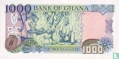 Ghana 1.000 Cedis  - Bild 2