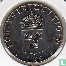 Schweden 1 Krona 1983 - Bild 2