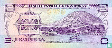 Honduras 2 Lempiras - Image 2