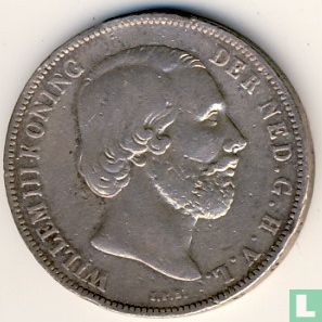 Niederlande 1 Gulden 1861 - Bild 2