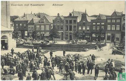 Voordam met Kaasmarkt - Alkmaar