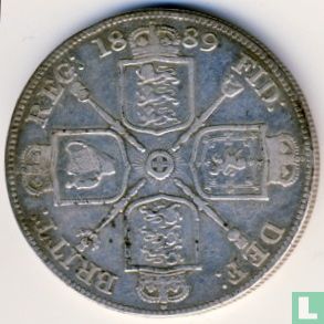 Verenigd Koninkrijk 2 florins 1889 (type 1) - Afbeelding 1