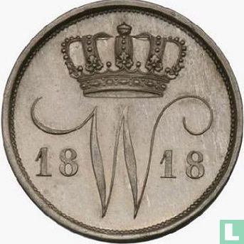 Nederland 10 cent 1818 - Afbeelding 1