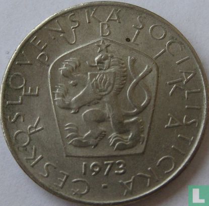 Tsjecho-Slowakije 5 korun 1973 - Afbeelding 1