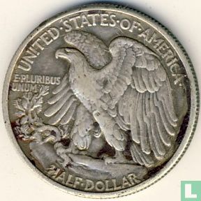 United States ½ dollar 1941 (without letter) - Image 2