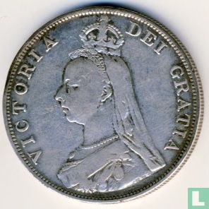 Verenigd Koninkrijk 2 florins 1889 (type 1) - Afbeelding 2