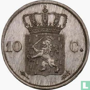Netherlands 10 cents 1818 - Image 2
