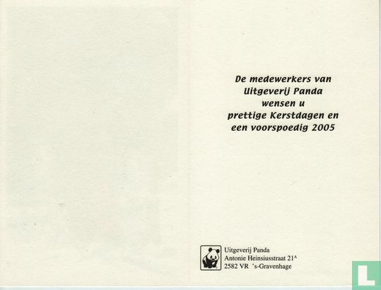 Kerstkaart 2004 - 2005 - Uitgeverij Panda - Image 2