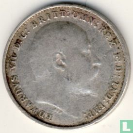 Vereinigtes Königreich 3 Pence 1906 - Bild 2