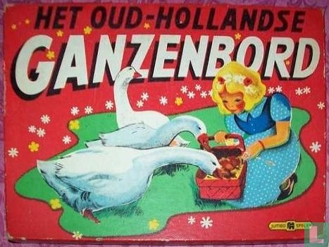 Het Oud-Hollandse Ganzenbord - Afbeelding 1