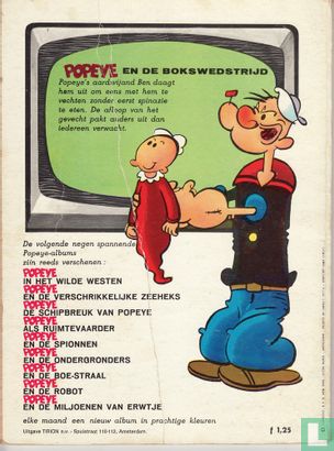 Popeye en de bokswedstrijd - Afbeelding 2