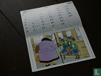 Du temps ou nos pères scoutaient... - Images et visages du scoutisme - Une sélection des calendriers dessinés par Hergé en 1946-1947-1948 - Bild 3