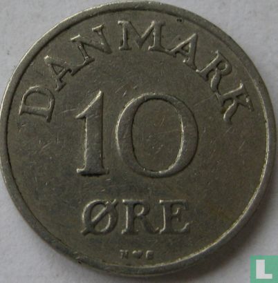 Dänemark 10 Øre 1954 - Bild 2