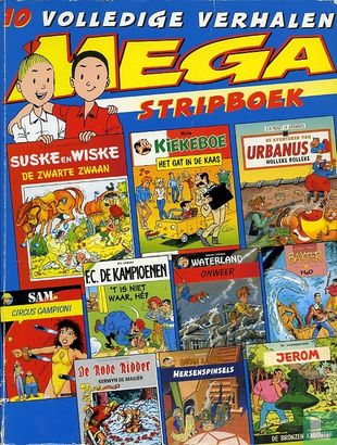 Mega stripboek - 10 volledige verhalen - Afbeelding 1