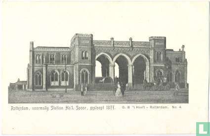 Voormalig Station Holl. Spoor, gesloopt 1877