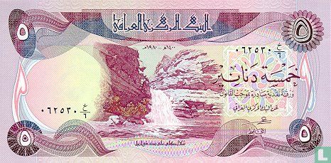 Irak 5 Dinar - Bild 1