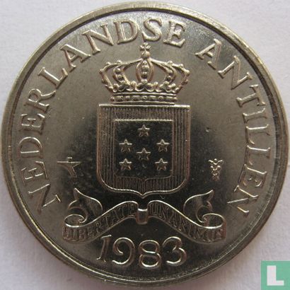 Nederlandse Antillen 25 cent 1983 - Afbeelding 1