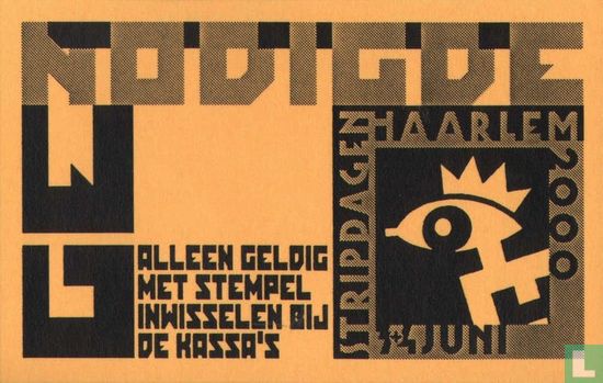 Genodigde Stripdagen Haarlem 2000 