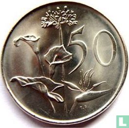 Zuid-Afrika 50 cents 1972 - Afbeelding 2
