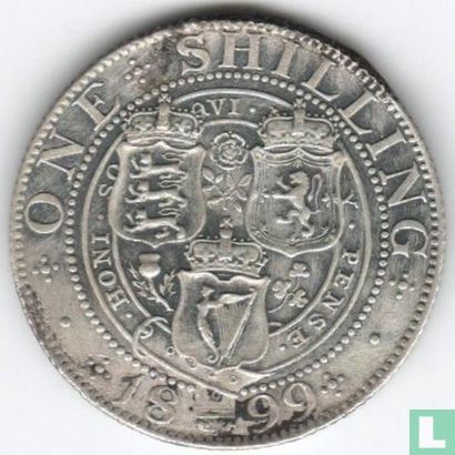 Vereinigtes Königreich 1 Shilling 1899 - Bild 1