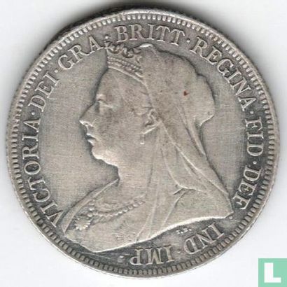 Vereinigtes Königreich 1 Shilling 1899 - Bild 2