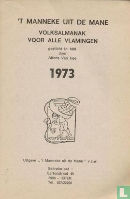't Manneke uit de Mane 1973 - Image 3