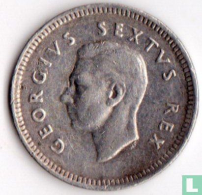 Afrique du Sud 3 pence 1950 - Image 2
