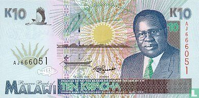 Malawi 10 Kwacha 1995 - Image 1