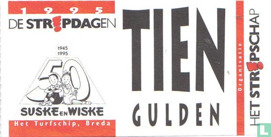 De Stripdagen Entreekaart 10 gulden 1995