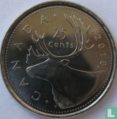 Canada 25 cents 2010 - Afbeelding 1