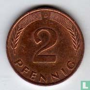 Allemagne 2 pfennig 1989 (D) - Image 2