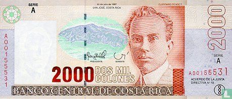 Costa Rica colones 2000 - Image 1