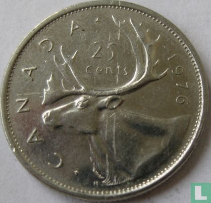 Canada 25 cents 1976 - Image 1
