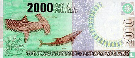 Costa Rica colones 2000 - Image 2