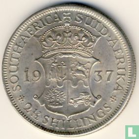 Südafrika 2½ Shilling 1937 - Bild 1