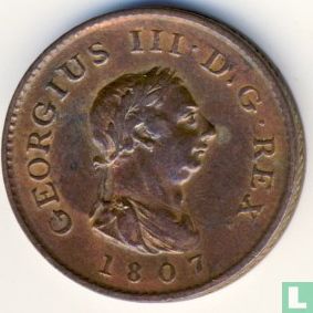 Vereinigtes Königreich 1 Farthing 1807 - Bild 1