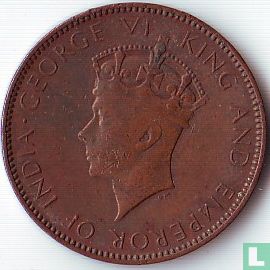 Ceylan 1 cent 1937 - Image 2