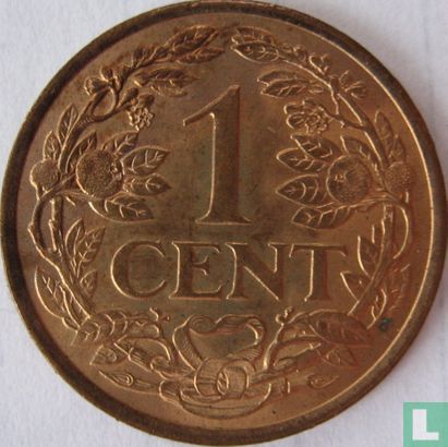 Antilles néerlandaises 1 cent 1970 (lion) - Image 2