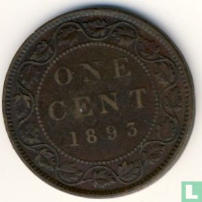 Canada 1 cent 1893 - Image 1