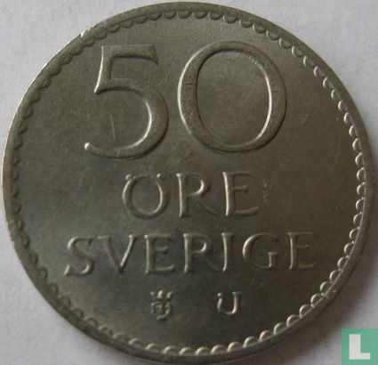 Schweden 50 Öre 1969 - Bild 2