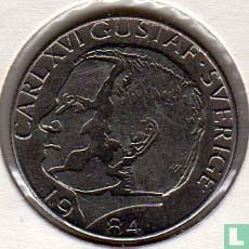 Zweden 1 krona 1984 - Afbeelding 1