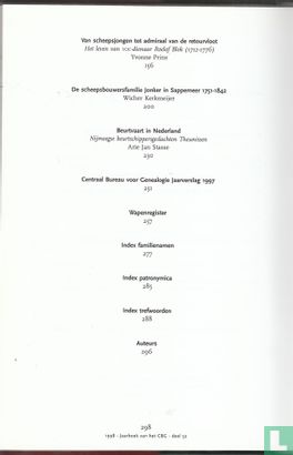 Jaarboek Centraal Bureau voor Genealogie; 1998 - Image 3