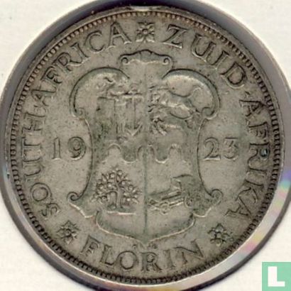 South Africa 1 florin 1923 - Image 1