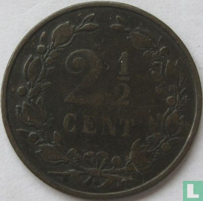 Netherlands 2½ cents 1880 - Image 2