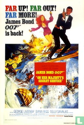 EO 00745 - Bond Classic Posters - On Her Majesty's Secret Service - Afbeelding 1