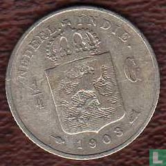 Nederlands-Indië ¼ gulden 1903 - Afbeelding 1