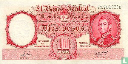 Argentinië 10 Pesos  - Afbeelding 1